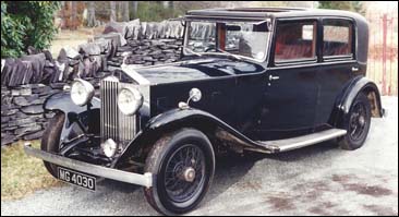 Classic Car Appraisal 1934 Rolls-Royce GWE44
