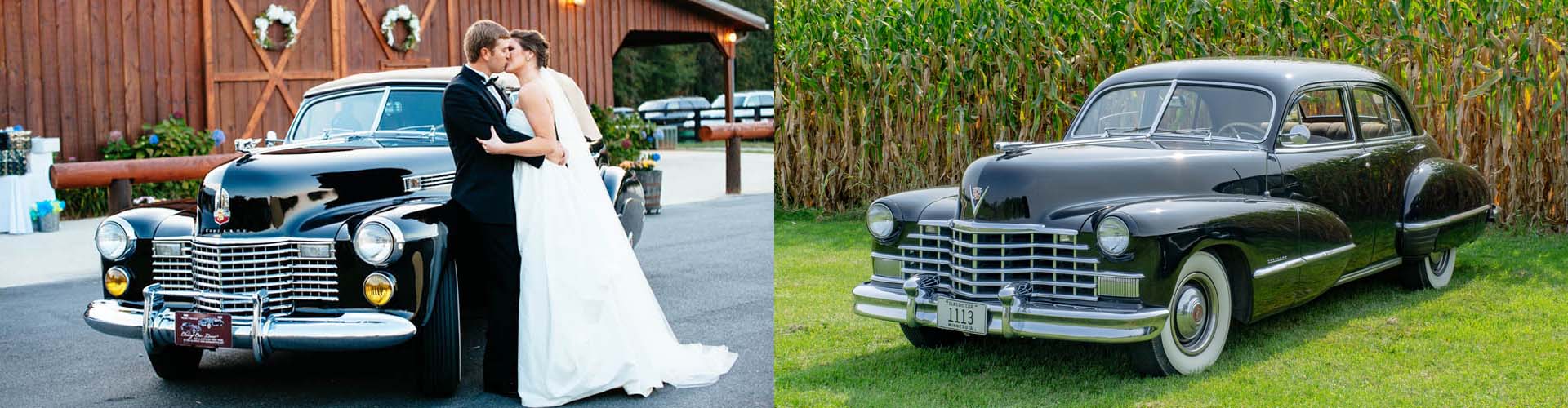 Classic Car Wedding Transportation