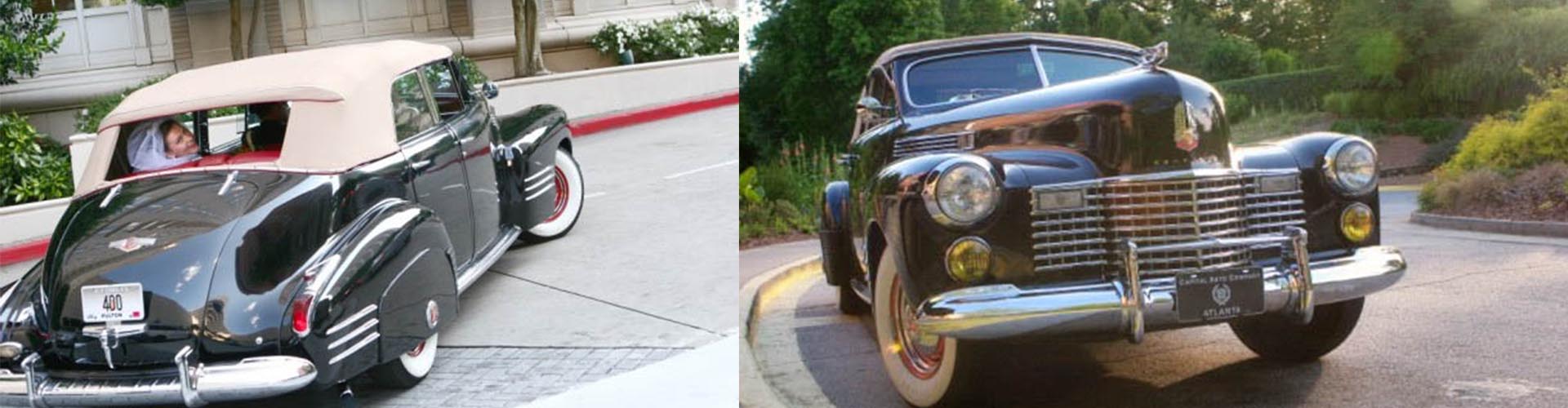 Classic Car Wedding Transportation 1941 Cadillac
