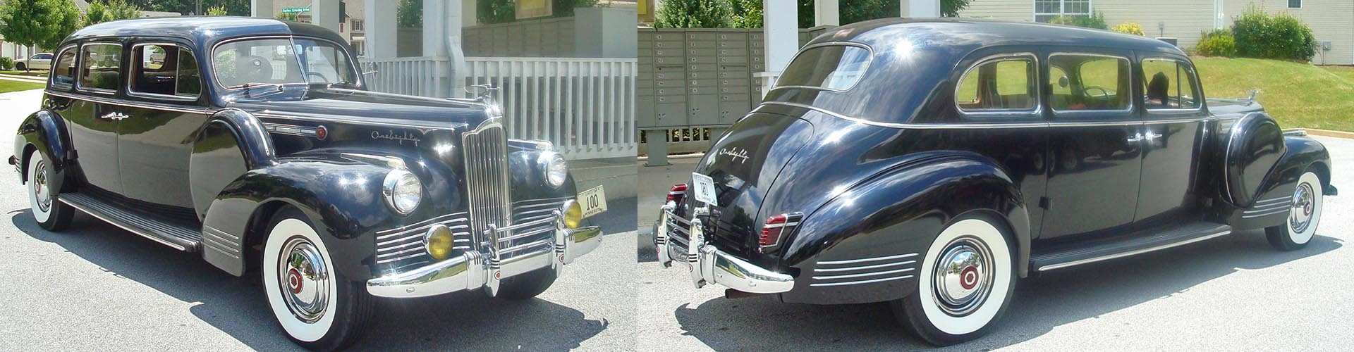 Classic Car Wedding Transportation 1942 Packard Luxury